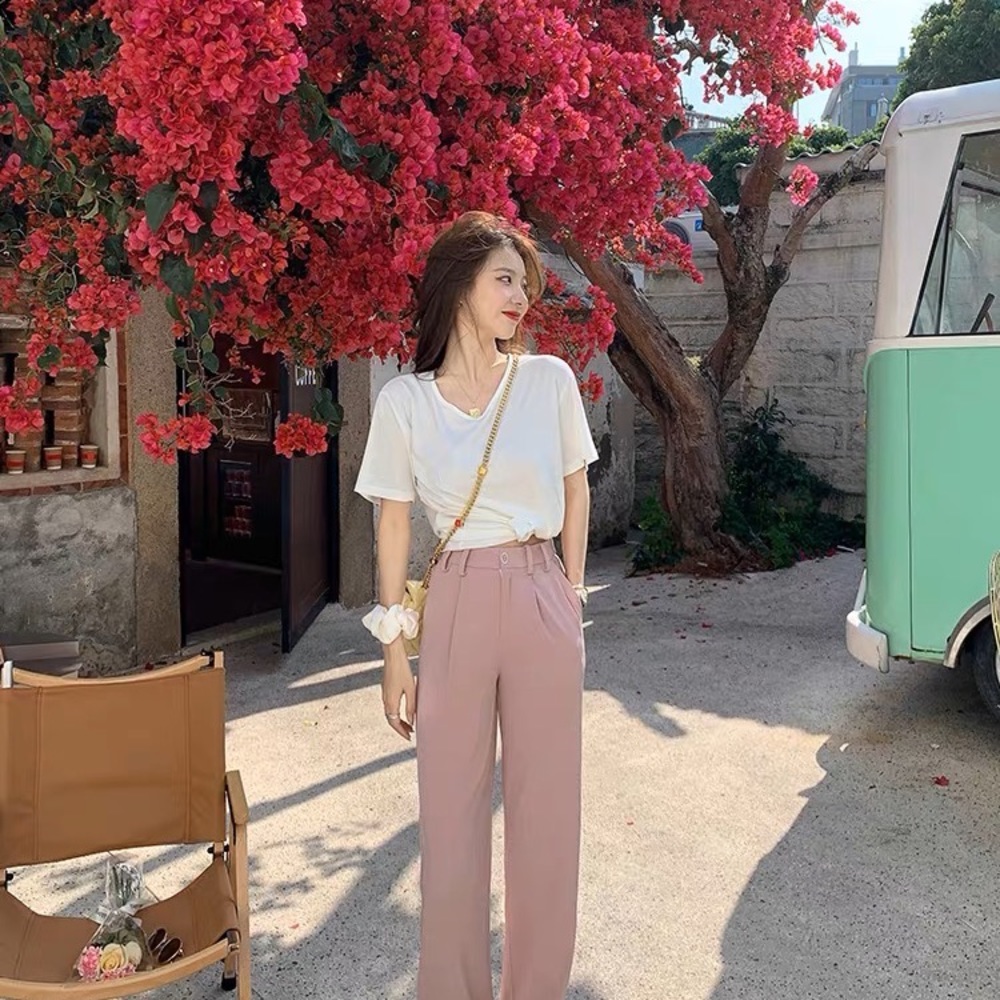 Pink pants